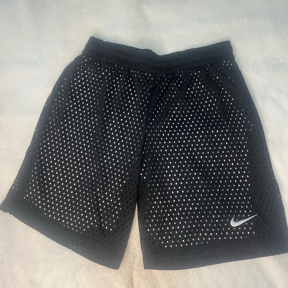 Nike Boys Black Athletic Shorts